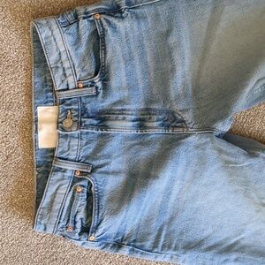 MOTHER High Waisted Study Skimp in Silent Treatment